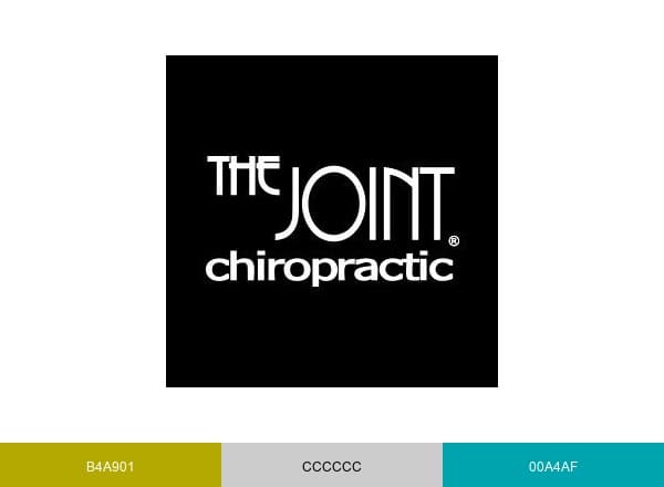 The Joint Chiropractic brand color palette