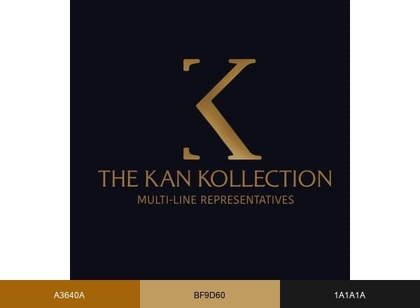 The Kan Kollection brand color palette