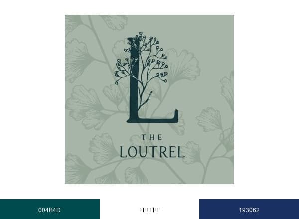 The Loutrel brand color palette