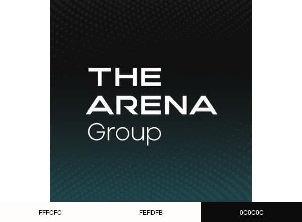 The Arena Group brand color palette