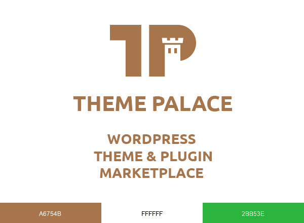 Theme Palace brand color palette