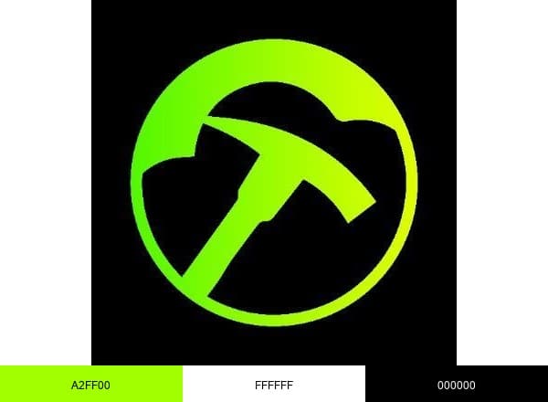 The Mining Future brand color palette