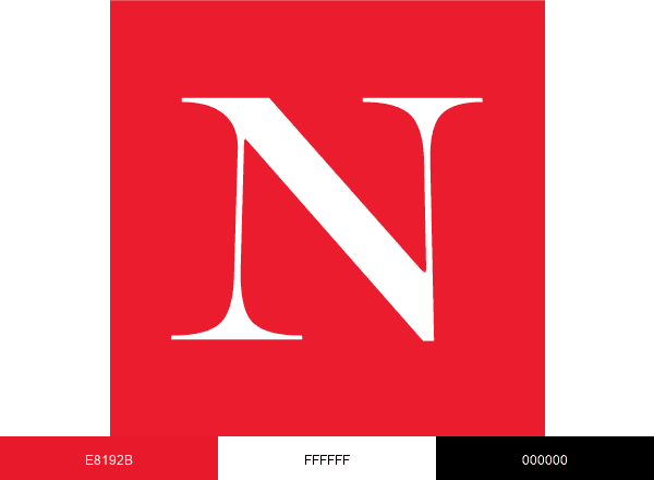 The Nation brand color palette