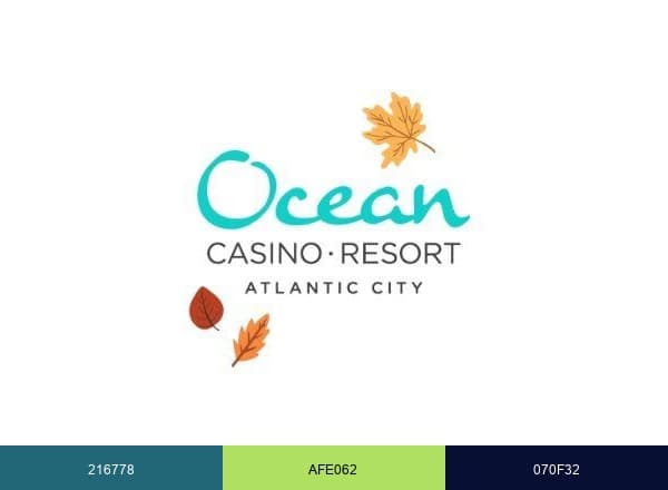 Ocean Casino Resort brand color palette