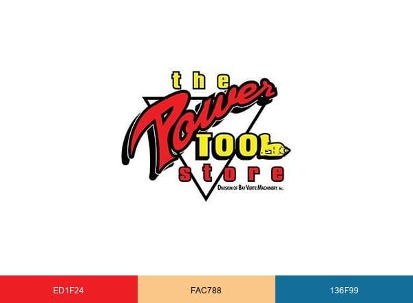 The Power Tool Store brand color palette