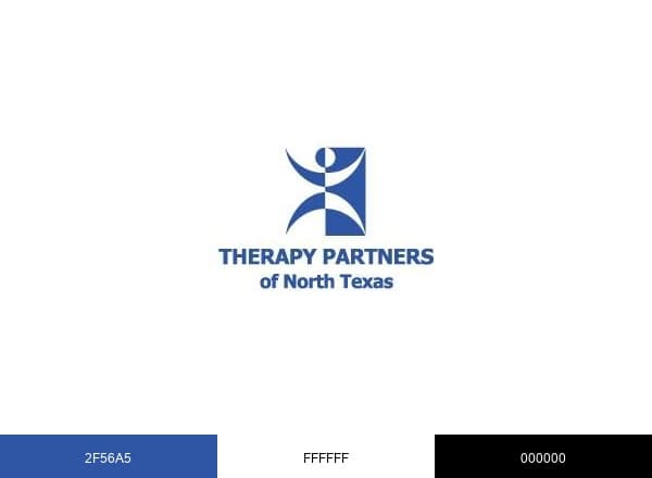 Therapy Partners of North Texas brand color palette