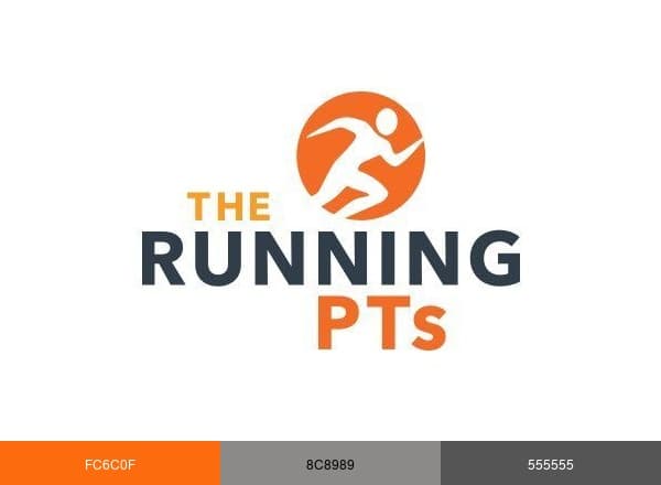 The Running PTs brand color palette