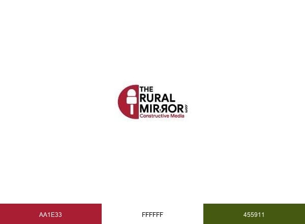 The Rural Mirror brand color palette