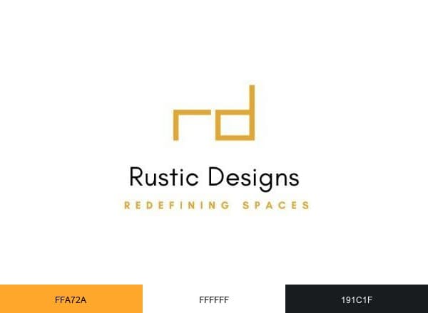Rustic Design brand color palette