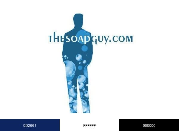 The Soap Guy brand color palette