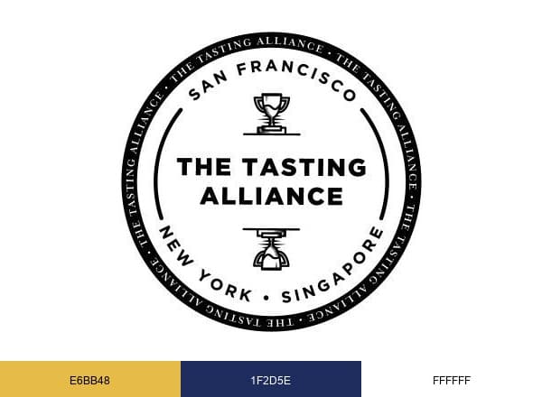 Thetastingalliance brand color palette