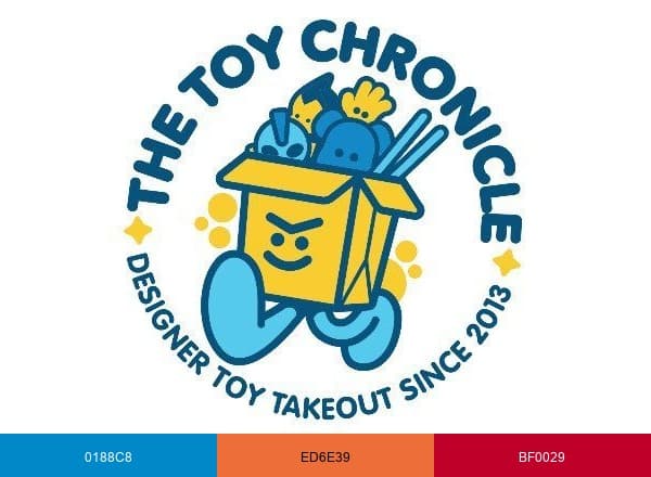 The Toy Chronicle brand color palette