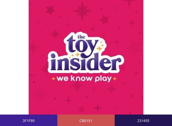 The Toy Insider brand color palette