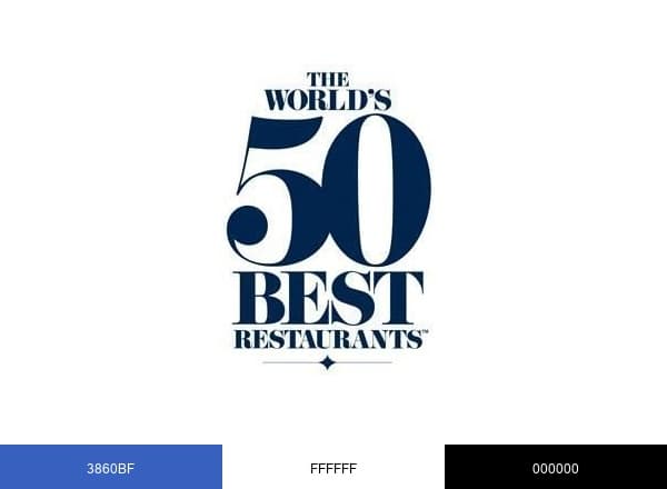 The World's 50 Best brand color palette