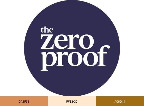 The Zero Proof brand color palette