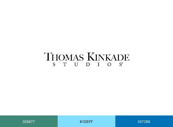 Thomas Kinkade brand color palette