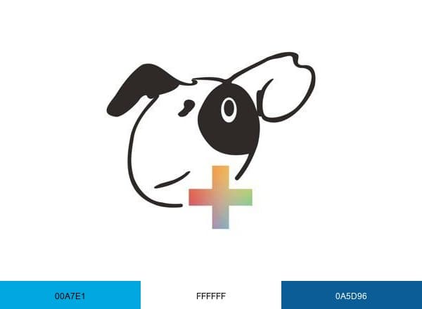 Thonglor Pet Hospital brand color palette