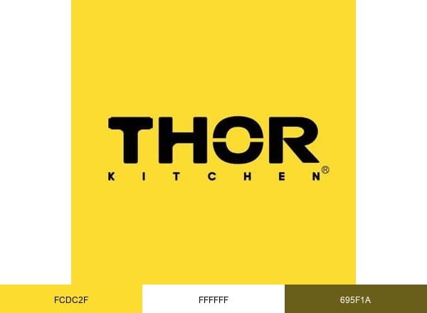 THOR Kitchen brand color palette