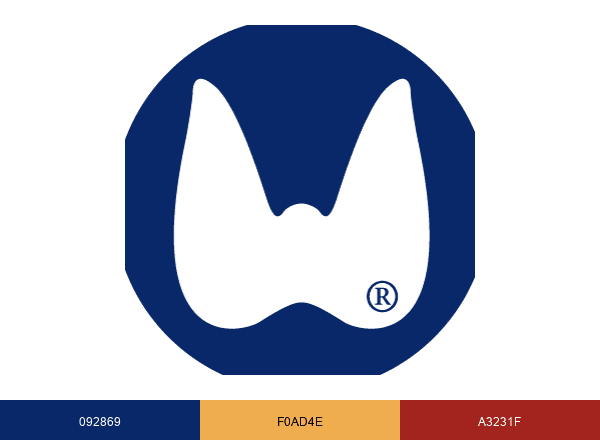 American Thyroid Association brand color palette