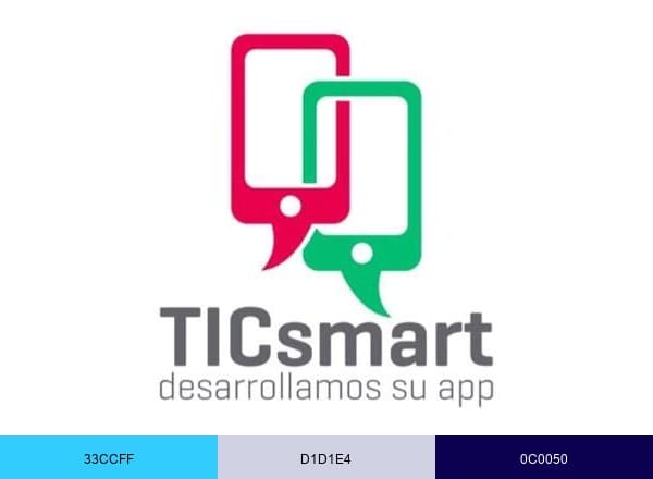 TICsmart brand color palette