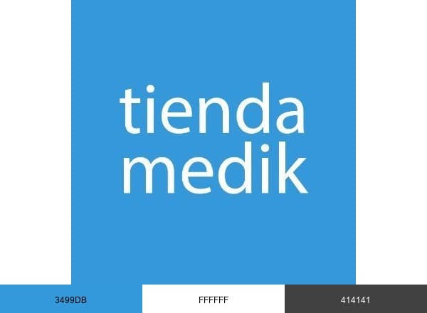 Tiendamedik brand color palette
