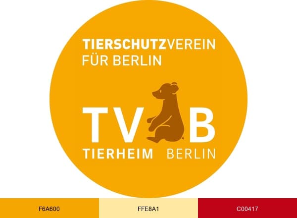 Tierschutz Berlin brand color palette