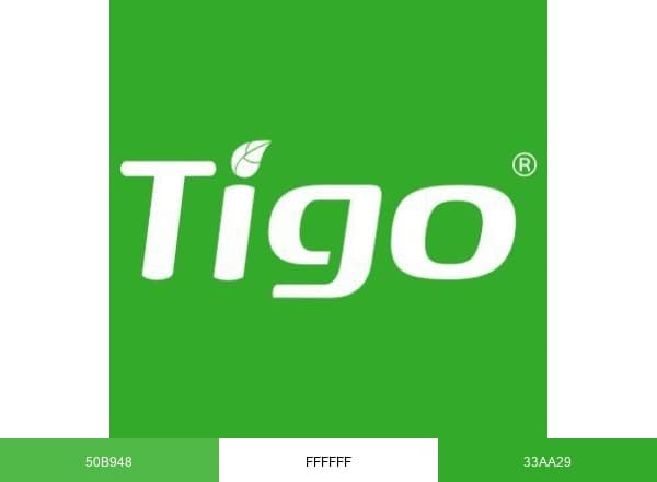 Tigo Energy brand color palette
