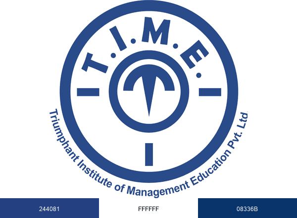 T.I.M.E. brand color palette