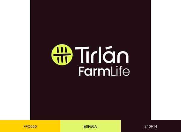 Tirlán FarmLife brand color palette
