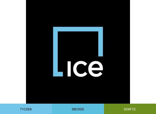 ICE Mortgage Technology brand color palette
