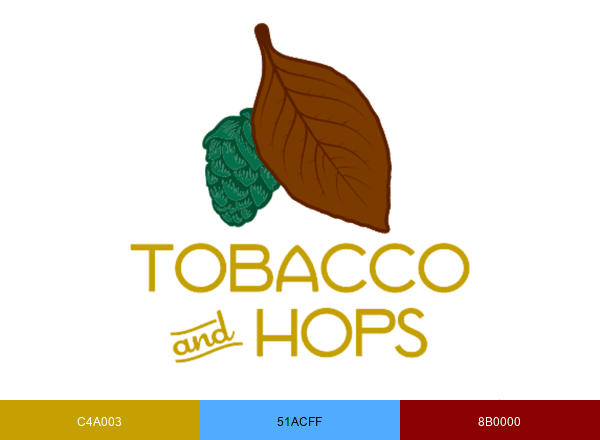 Tobacco and Hops brand color palette