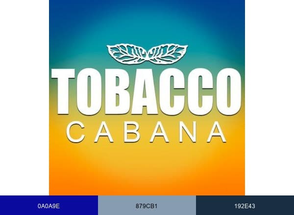 Tobacco Cabana brand color palette