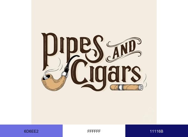 Tobacco Pipes brand color palette