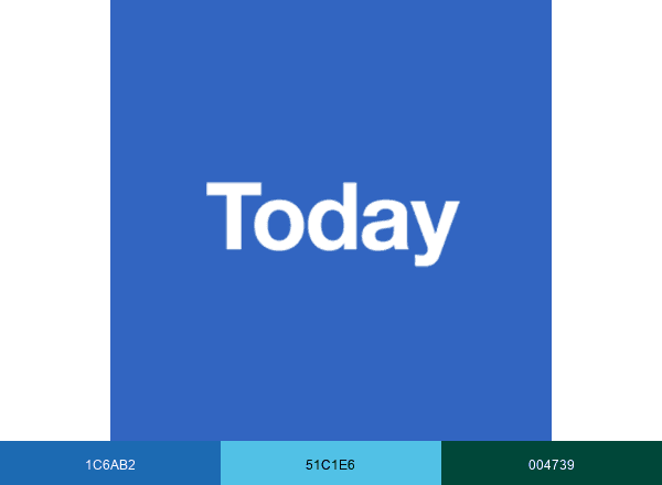 Today Devotional brand color palette