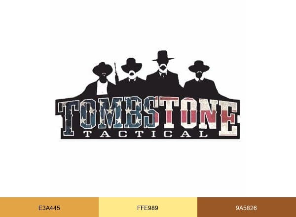 Tombstone Tactical brand color palette