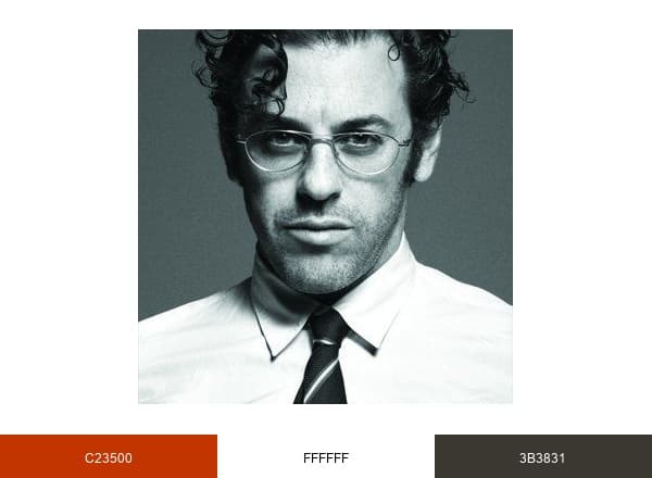 Tom Sachs brand color palette