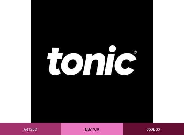Tonic Health brand color palette