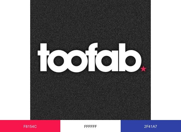 TooFab brand color palette