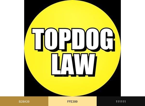 TopDog Law brand color palette