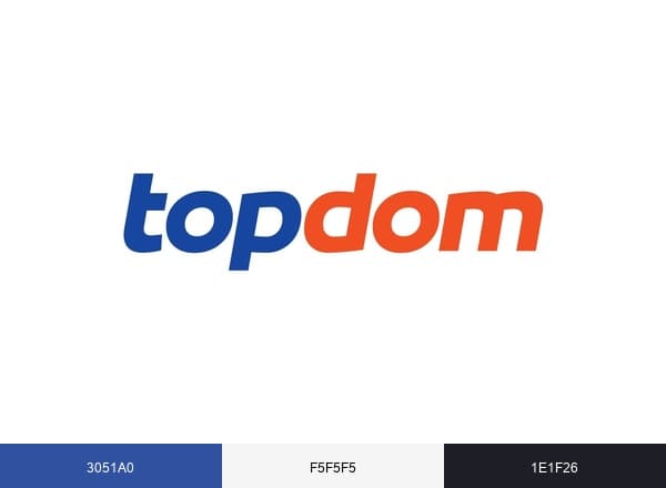 Topdom brand color palette
