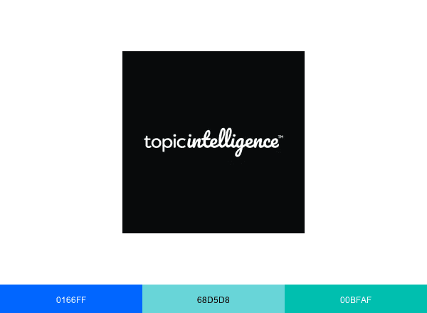 Topic Intelligence™ brand color palette