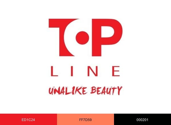 Top Line Europa brand color palette