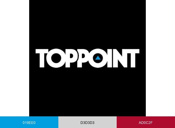 Toppoint brand color palette