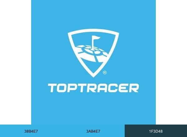 Toptracer brand color palette