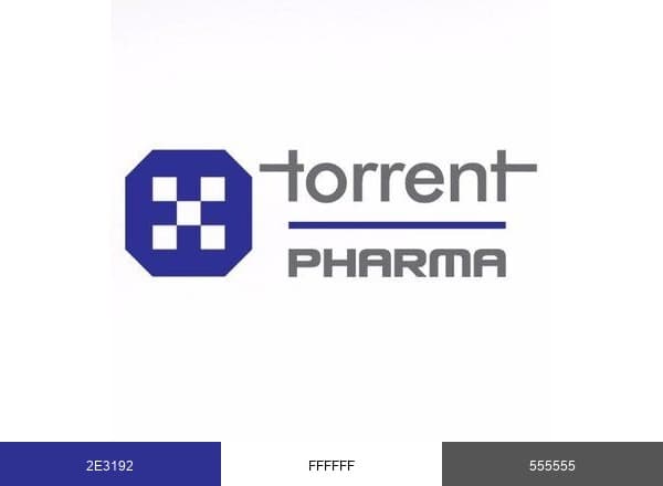 Torrent Pharma brand color palette