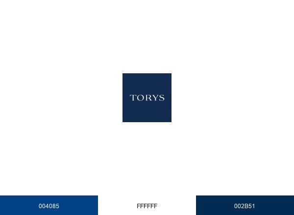 Torys LLP brand color palette