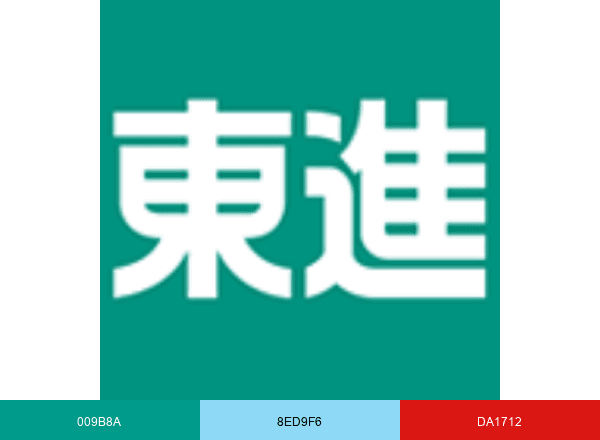 東進 brand color palette