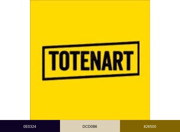 Totenart brand color palette