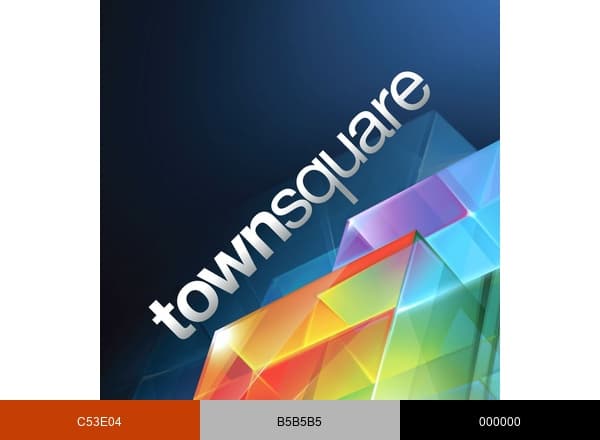 Townsquare Media brand color palette