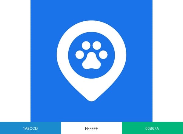 Tractive brand color palette